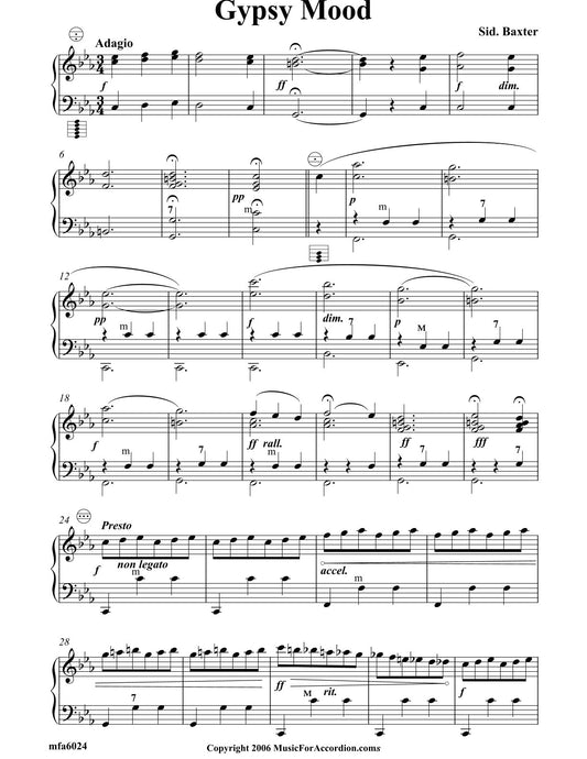 Gypsy Mood (Solo)