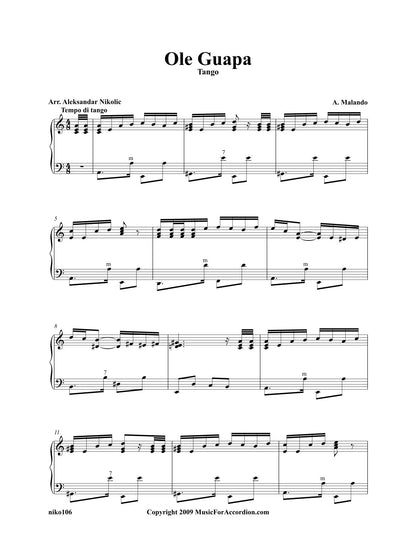 Ole Guapa Tango (Solo)