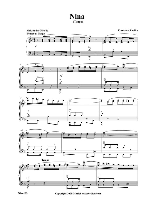 Nina Tango (Solo)