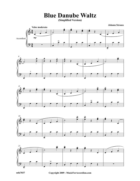 Blue Danube Waltz (Solo)