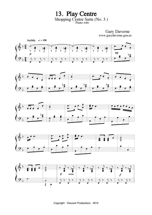 Play Centre (piano solo)