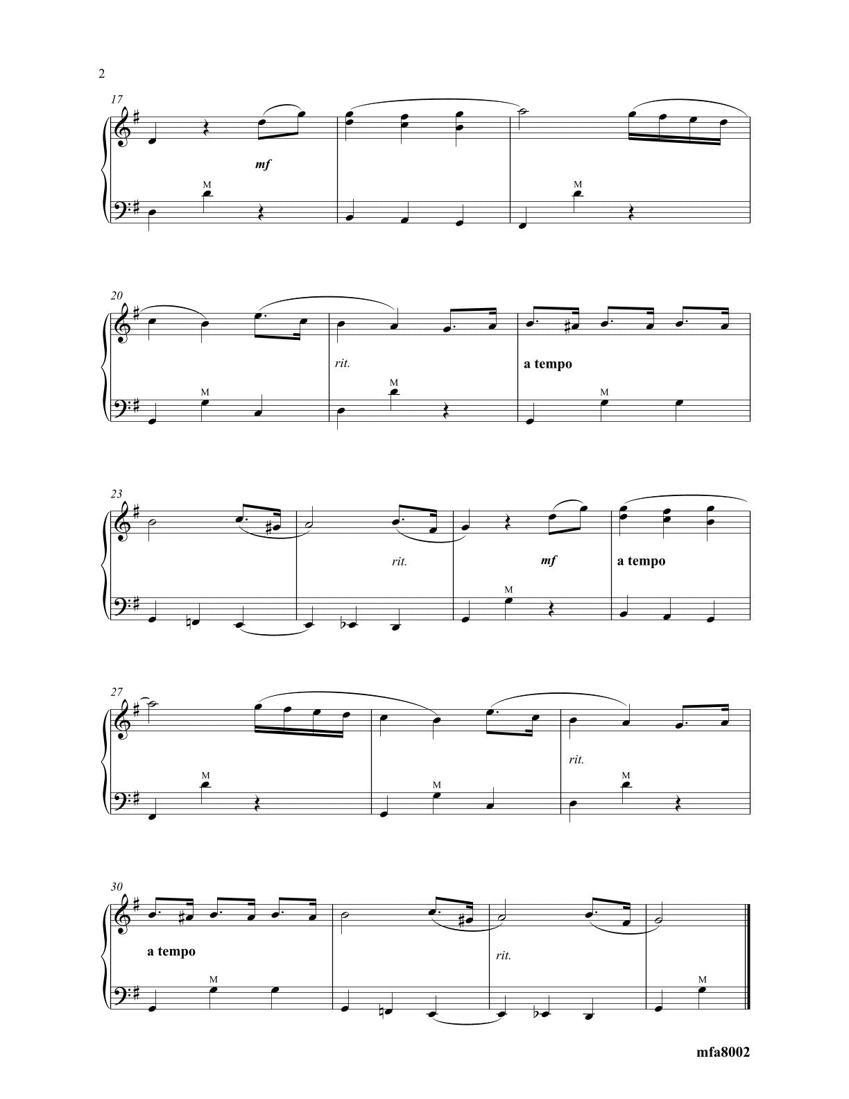 Minuet in G (Solo)