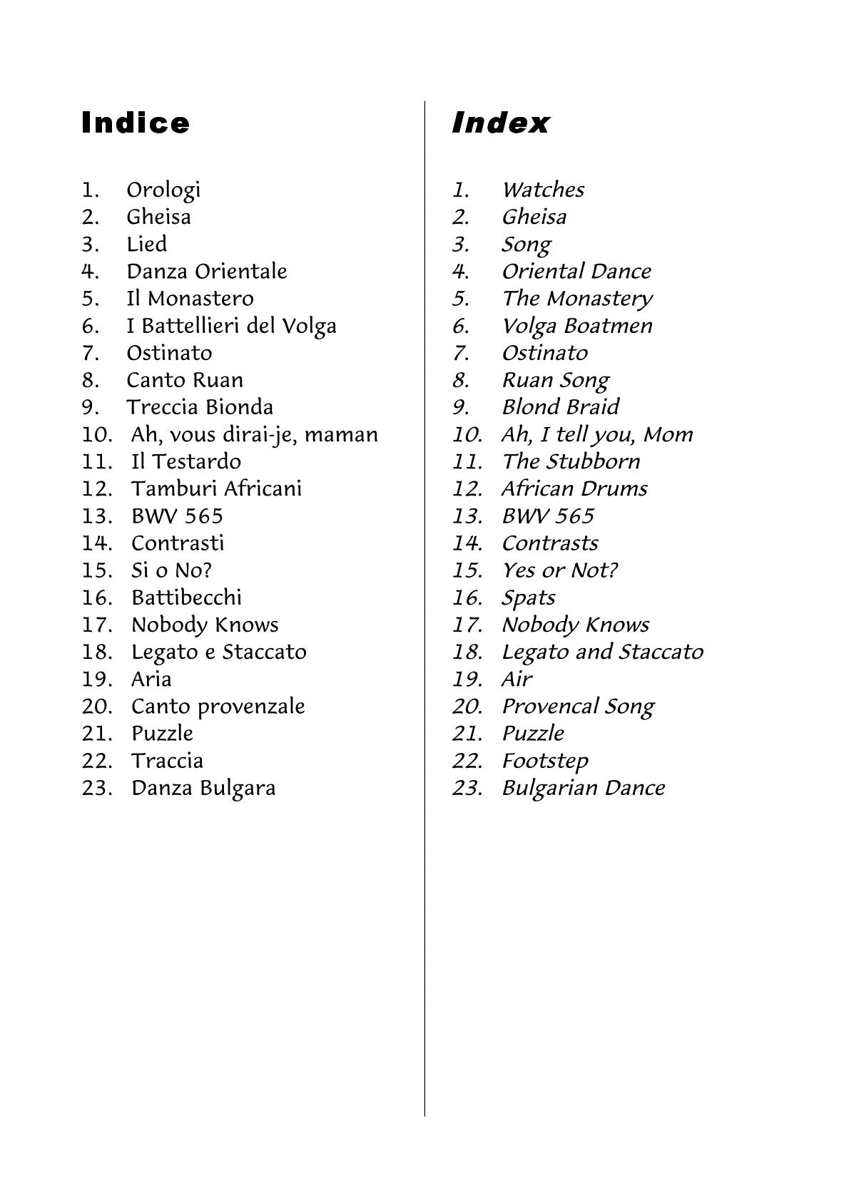 Liliput II (Solo)
