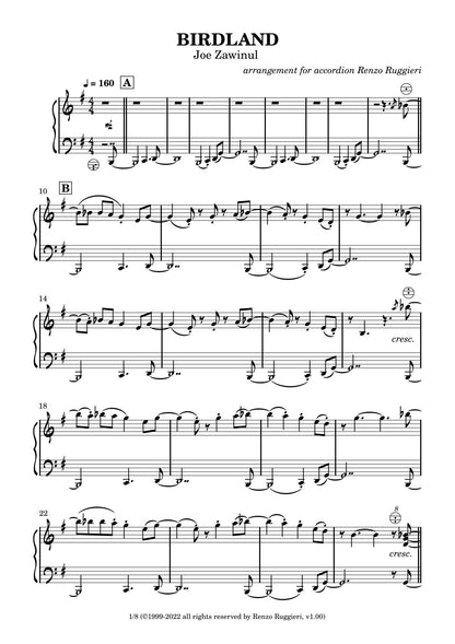 Birdland (solo)