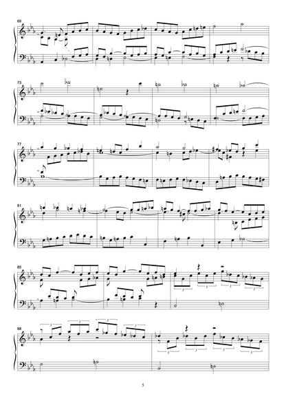 Ricercare a tre (BMV 1079) (Solo)