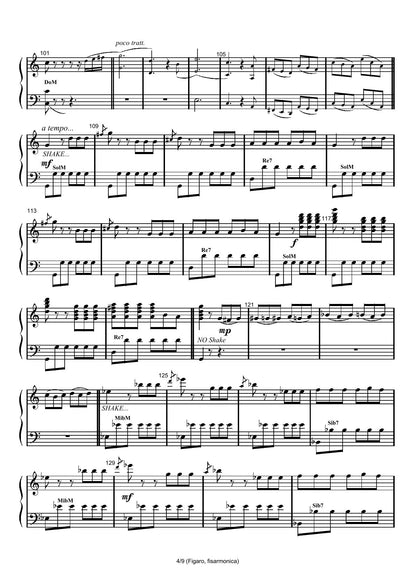 Figaro (solo) or (solo with string orchestra)