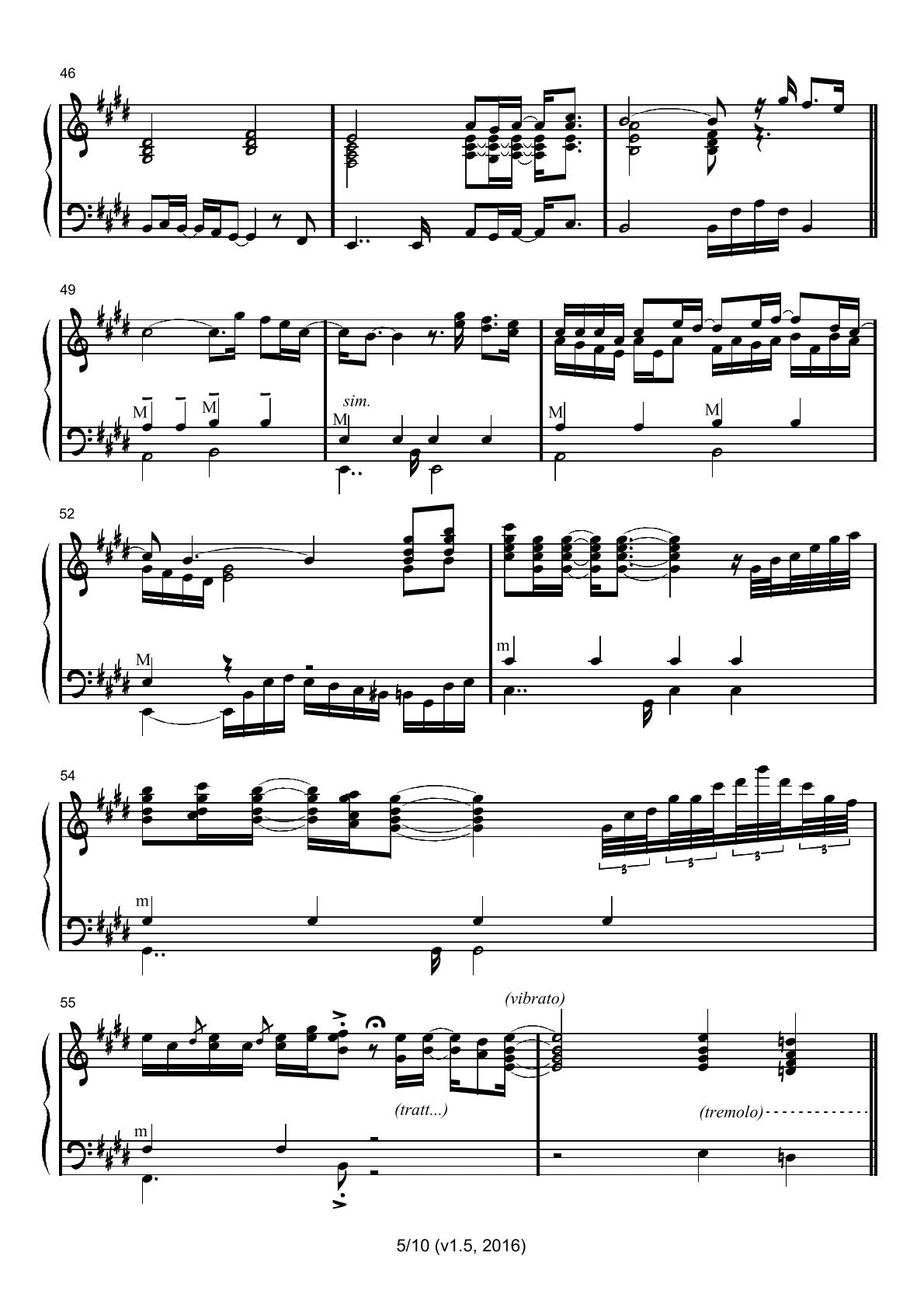 The Jackson Medley (solo)