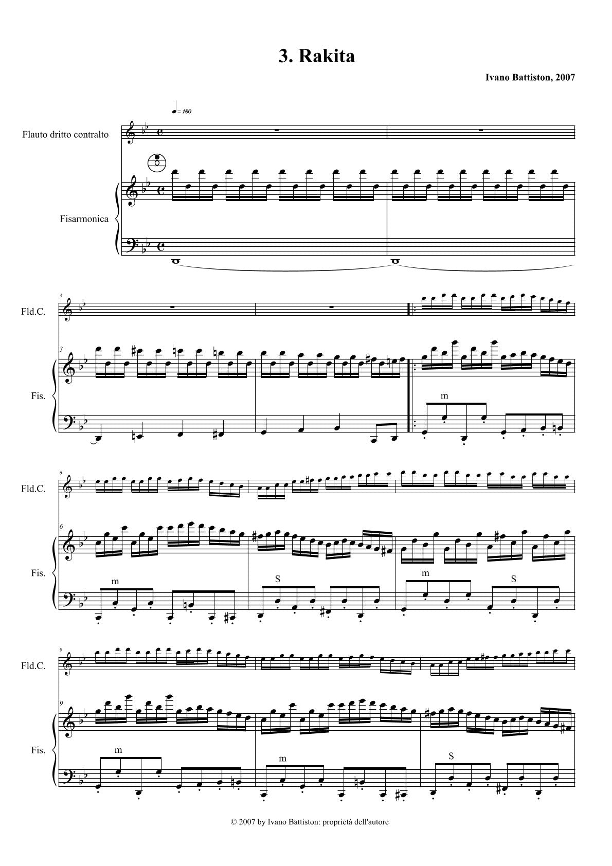 3 Balkan Dances ( for Accordion & Recorder) (Duet)