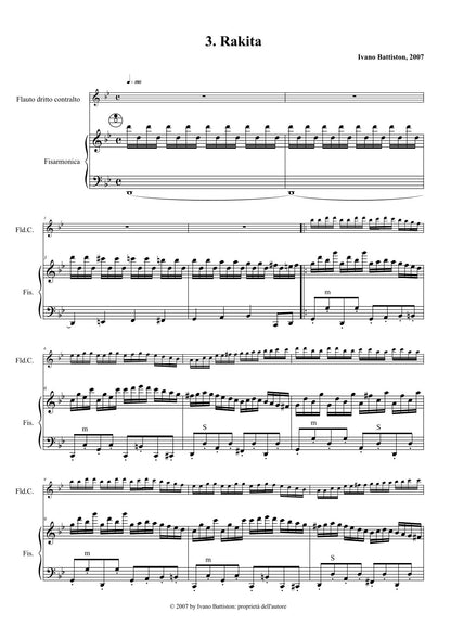 3 Balkan Dances ( for Accordion & Recorder) (Duet)