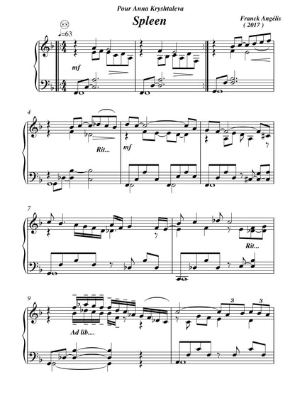 Spleen (Solo)