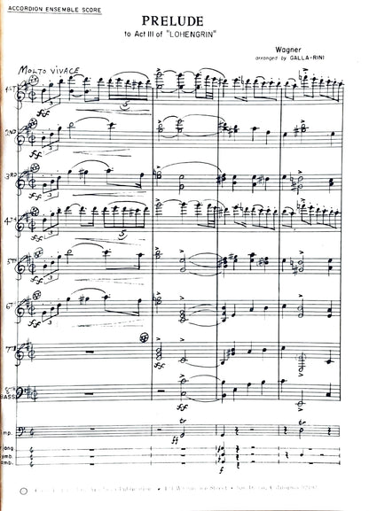 Prelude to Act 3 from Lohengrin