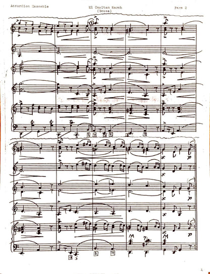 El Capitan March (Ensemble)