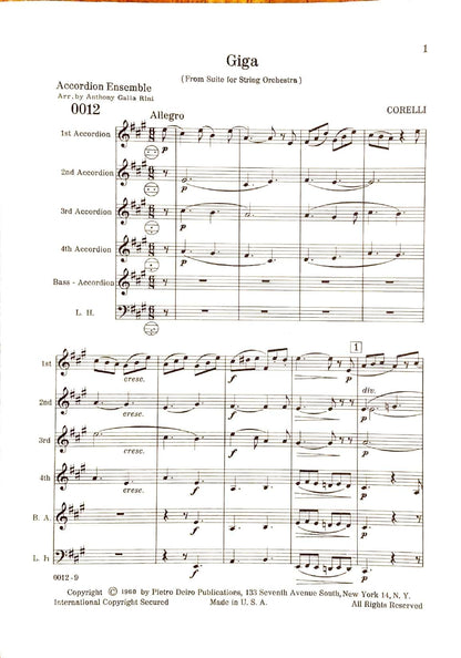Giga (Gigue from Suite for String Orchestra)