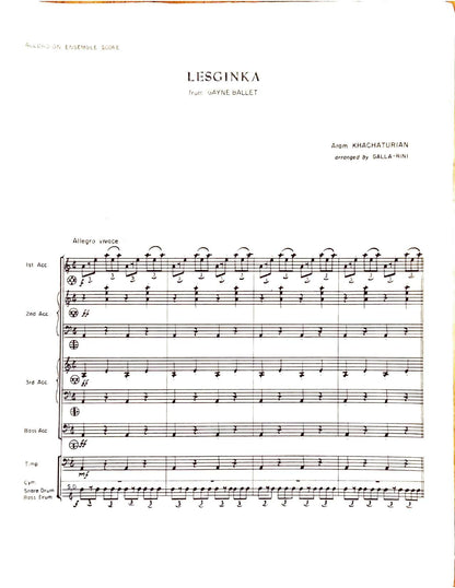 Lezginka (Lesginka) (Trio)