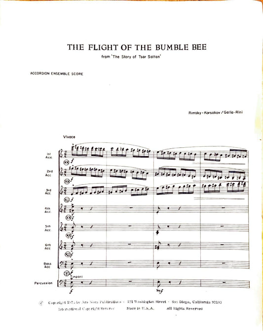 Flight of the Bumblebee (Ensemble)