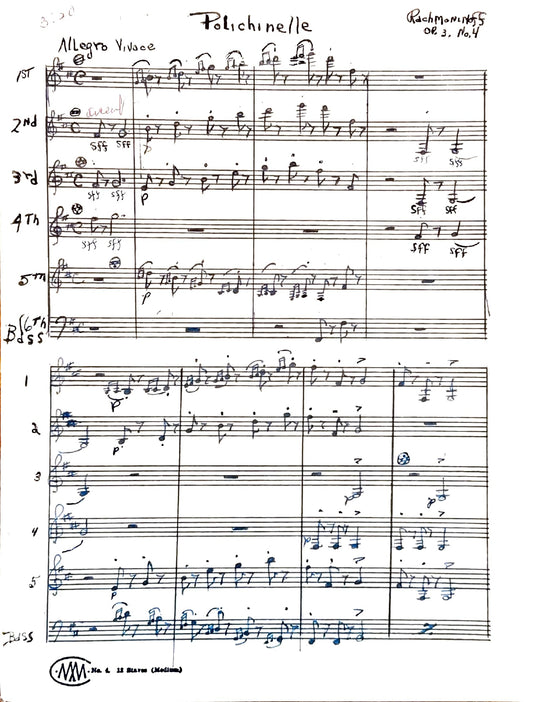 Polichinelle, Op. 3 No. 4 (Ensemble)