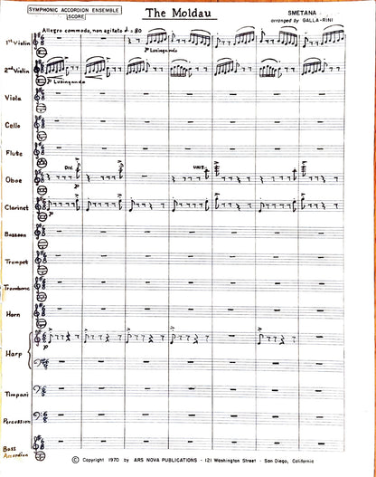The Moldau (Vltava) from the Symphonic Tone Cycle My Country