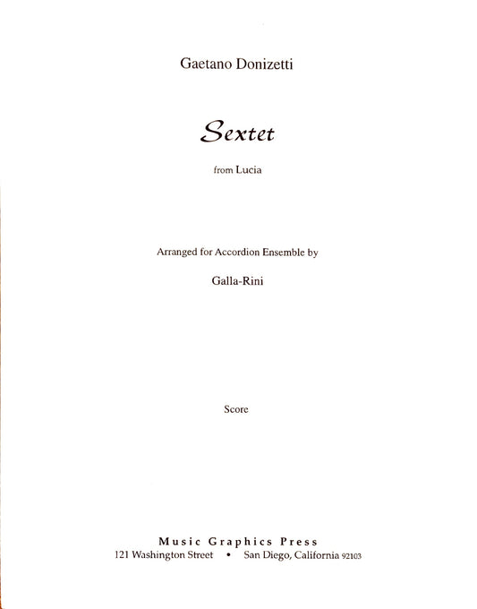Sextet from Lucia di Lammermoor