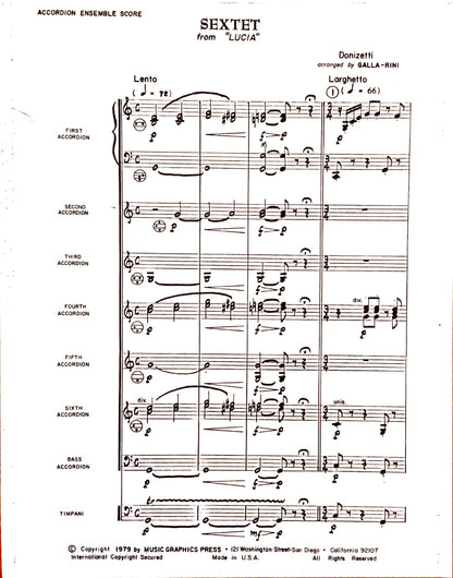 Sextet from Lucia di Lammermoor