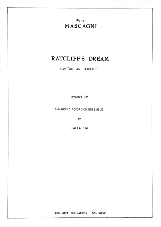 Ratcliff's Dream from Wilhelm Ratcliff