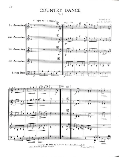 Country Dance No. 1
