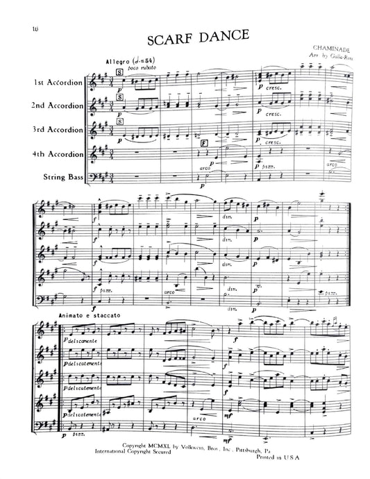 Scarf Dance (Pas des Écharpes) Op. 37 No. 3