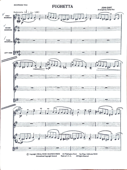 Fughetta (Trio)