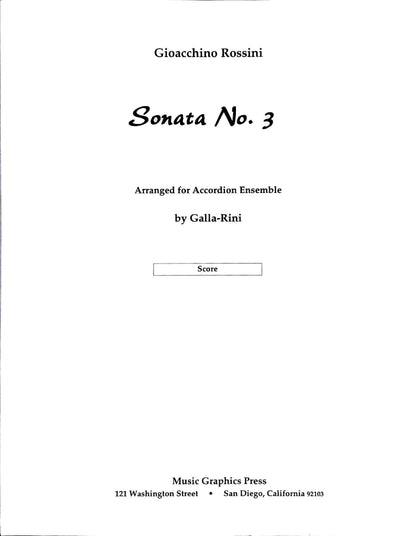 Sonata No. 3 (Ensemble)