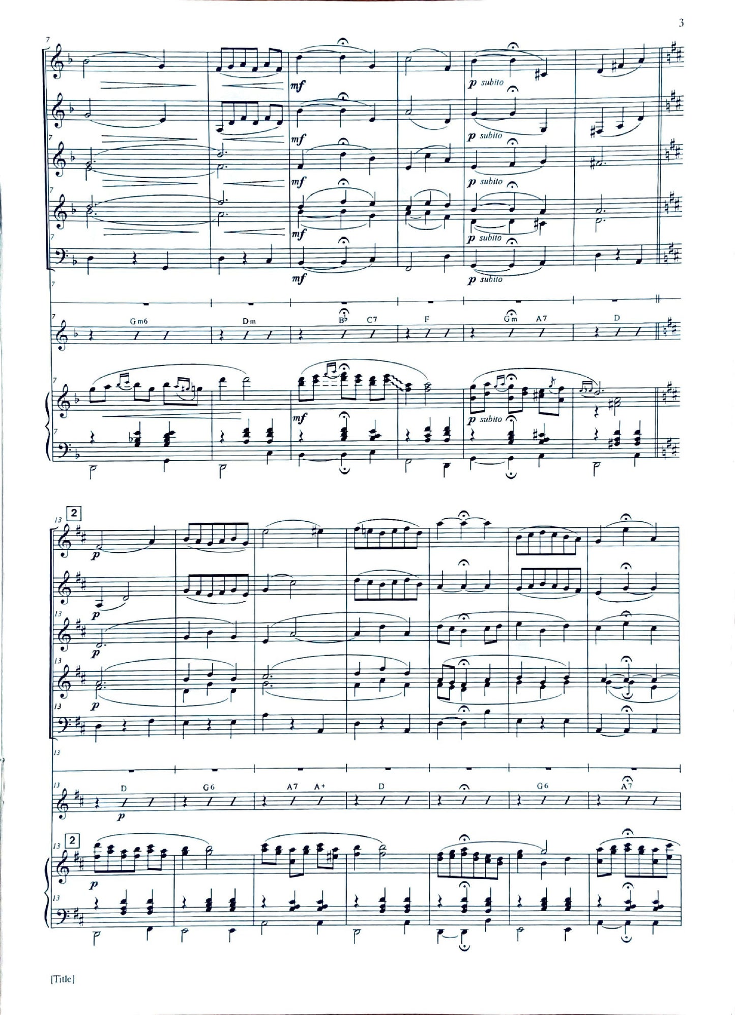 Italian Medley (Ensemble)