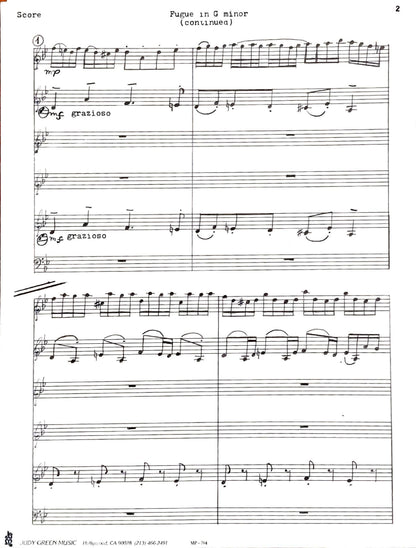 Fugue in G Minor, BWV 578 — “The Little Fugue”