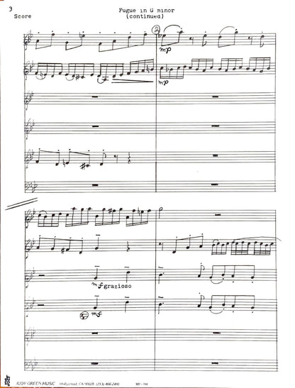 Fugue in G Minor, BWV 578 — “The Little Fugue”