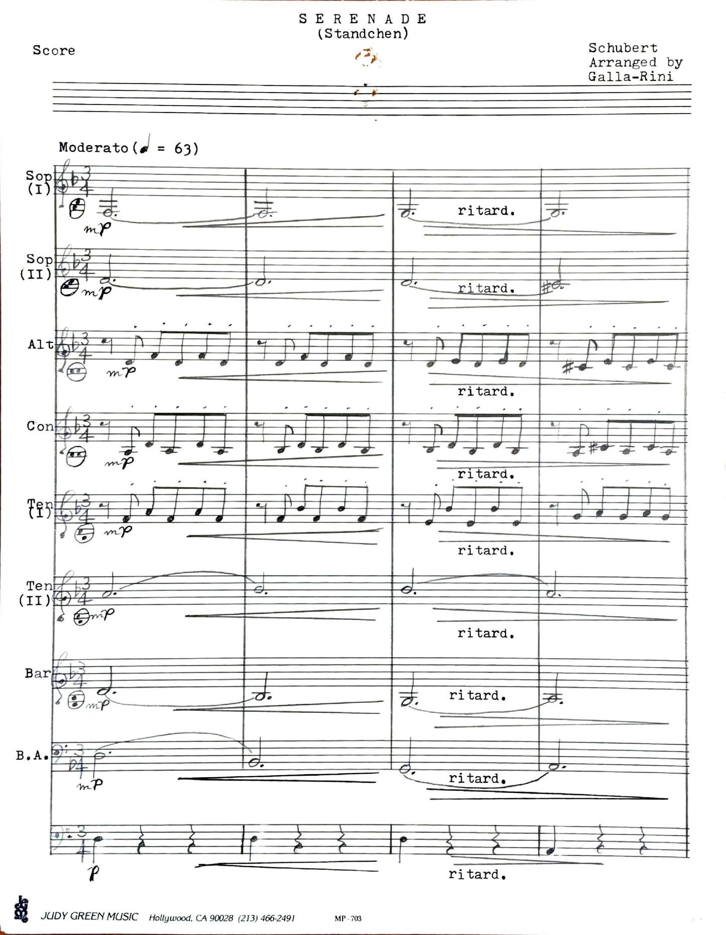 Schwanengesang No. 4 D 957 Serenade (Ständchen)