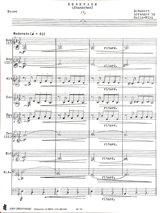 Schwanengesang No. 4 D 957 Serenade (Ständchen)