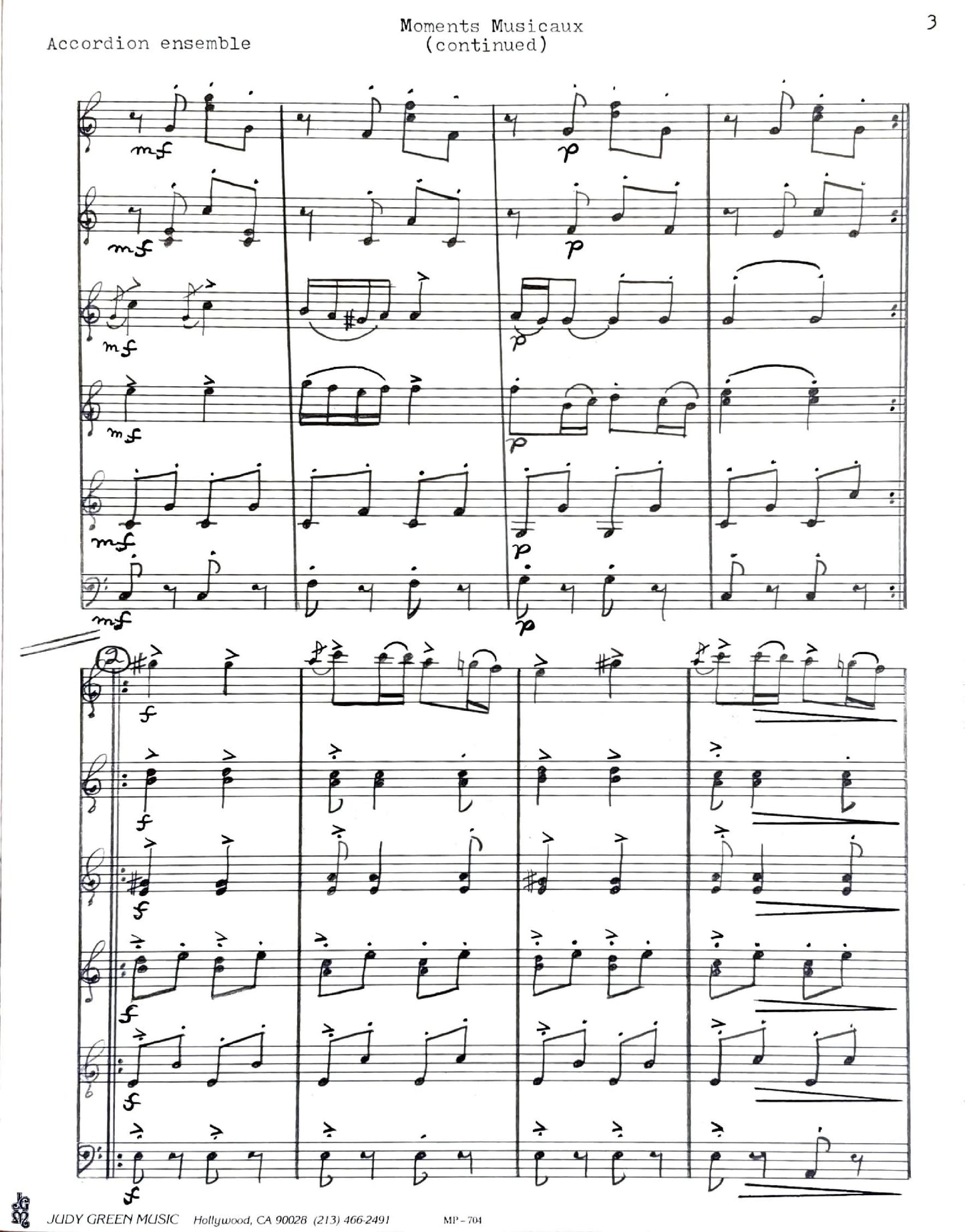 Moment Musicale, Op. 94, No. 3