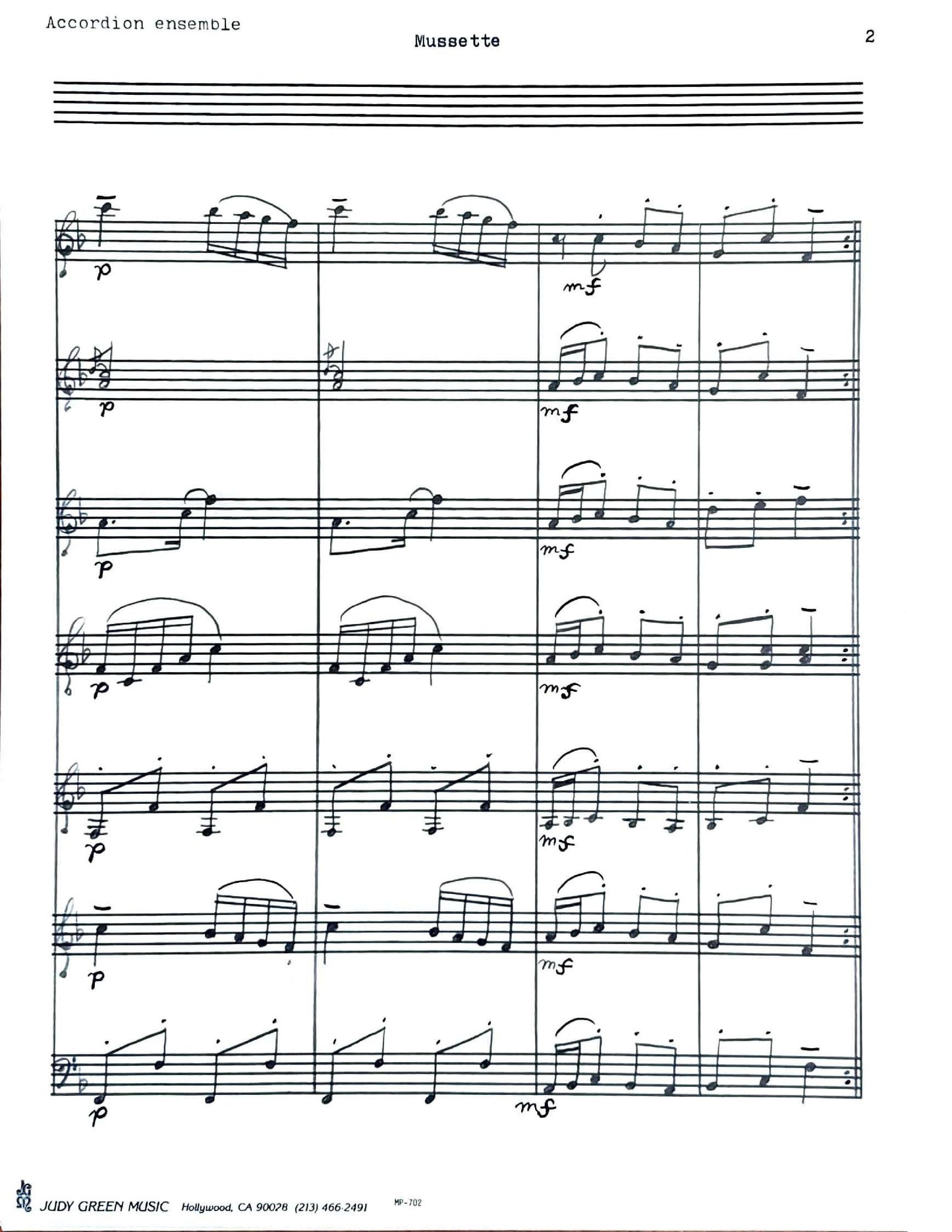 Musette (accordion ensemble)