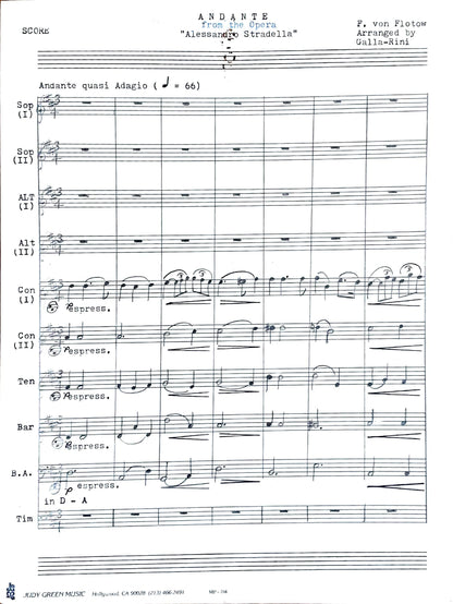Andante from the Opera 'Alessandro Stradella'