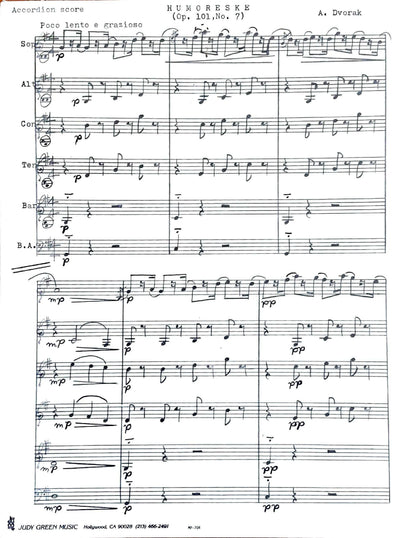Humoreske (Op. 101, No. 7)