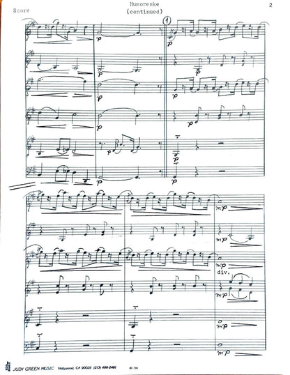 Humoreske (Op. 101, No. 7)