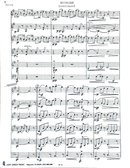 Humoreske (Op. 101, No. 7)