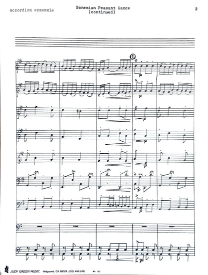 Bohemian Peasant Dance from the symphonic poem 'Moldau'