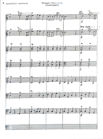 Trumpet Voluntary (from Prince of Denmark's March) (accordion ensemble)