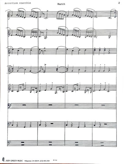 Concert March from Konzertstück Op.79 (accordion ensemble)