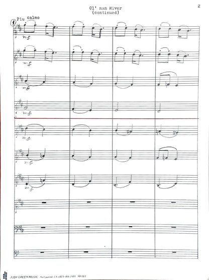 Ol' Man River from 'Showboat' (accordion ensemble)