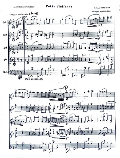 Polka Italienne (accordion ensemble)