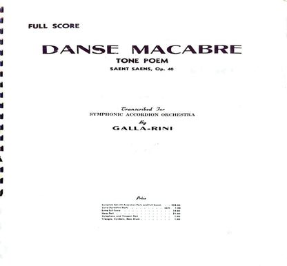 Danse Macabre Tone Poem (accordion orchestra)