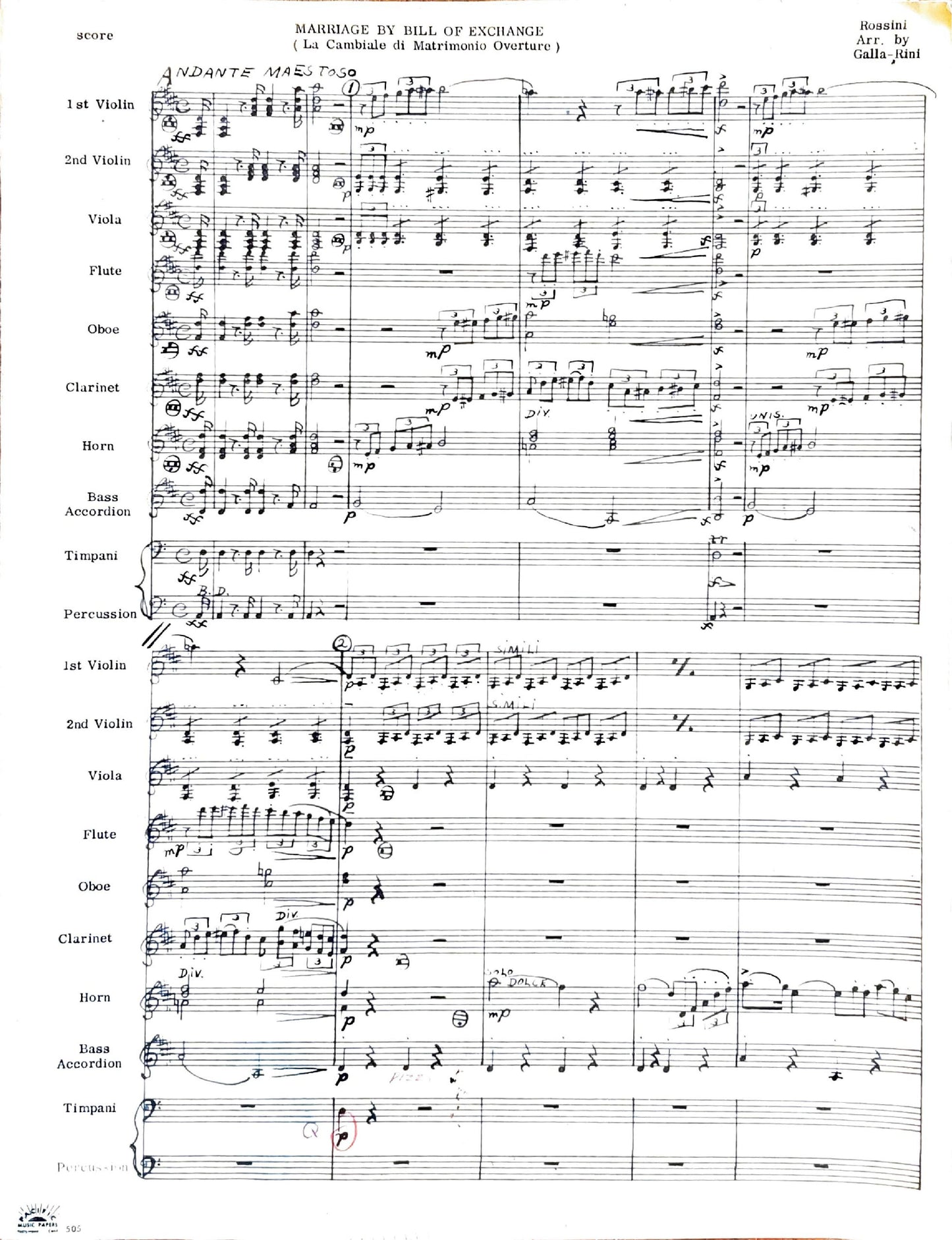 Marriage by Bill of Exchange (acccordion ensemble)