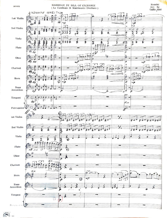 Marriage by Bill of Exchange (acccordion ensemble)