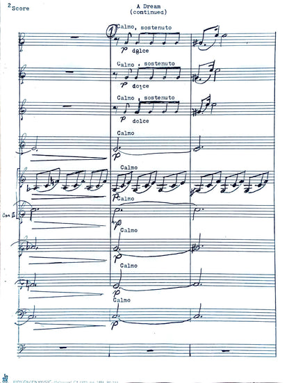 Ein Traum (A Dream), Op. 48 No. 6 (acordion ensemble)
