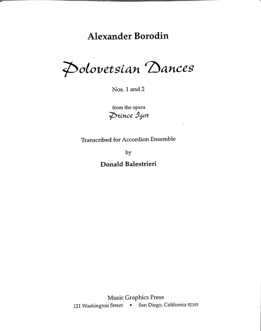 Polovetsian Dances No. 1 and 2 from the opera Prince Igor (accordion ensemble)