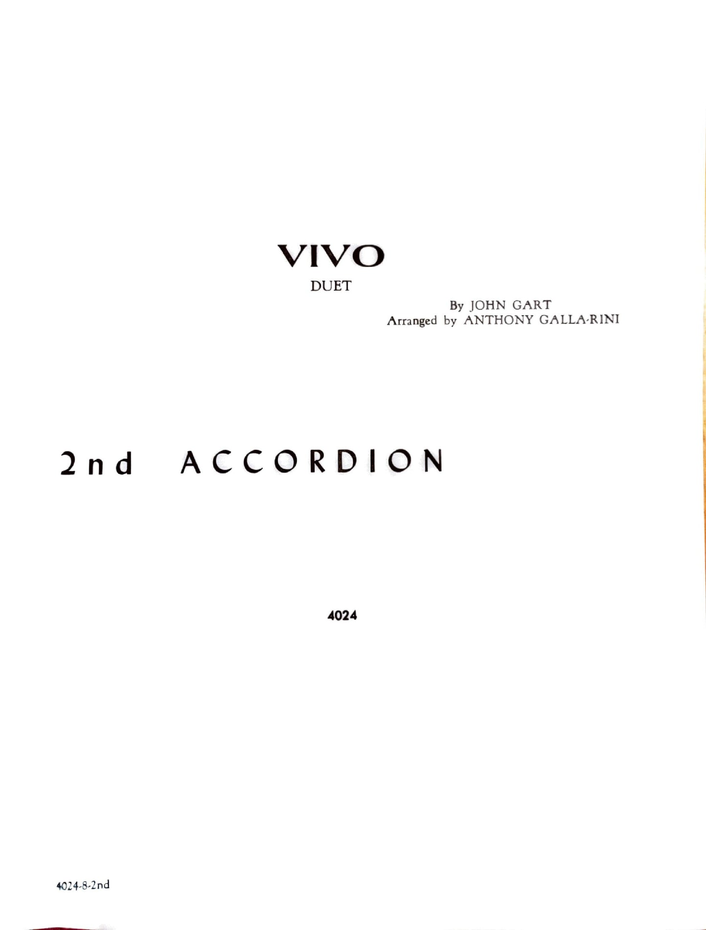 Vivo (Duet)